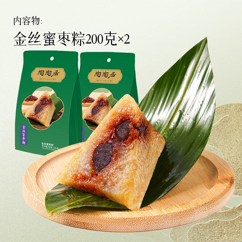 Taotaoju sweet jujube alkaline rice dumpling 400g 400 g