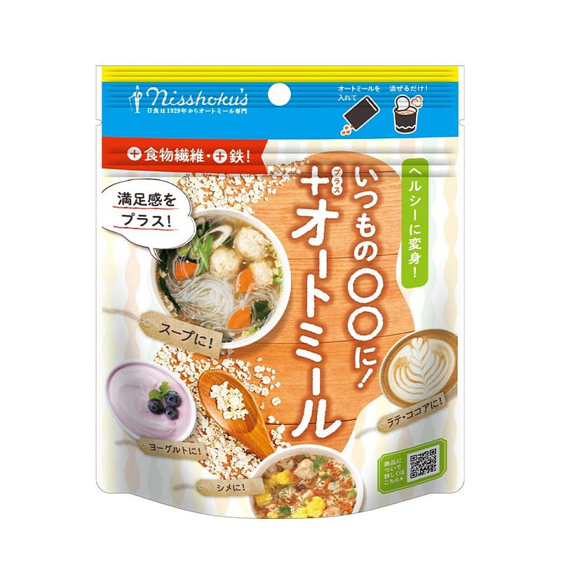 Nisshoku Brown Rice Oatmeal 70g 1 개
