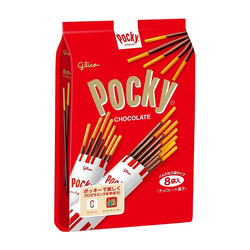 Glico Pocky巧克力棒 8小袋入 127g 1 份