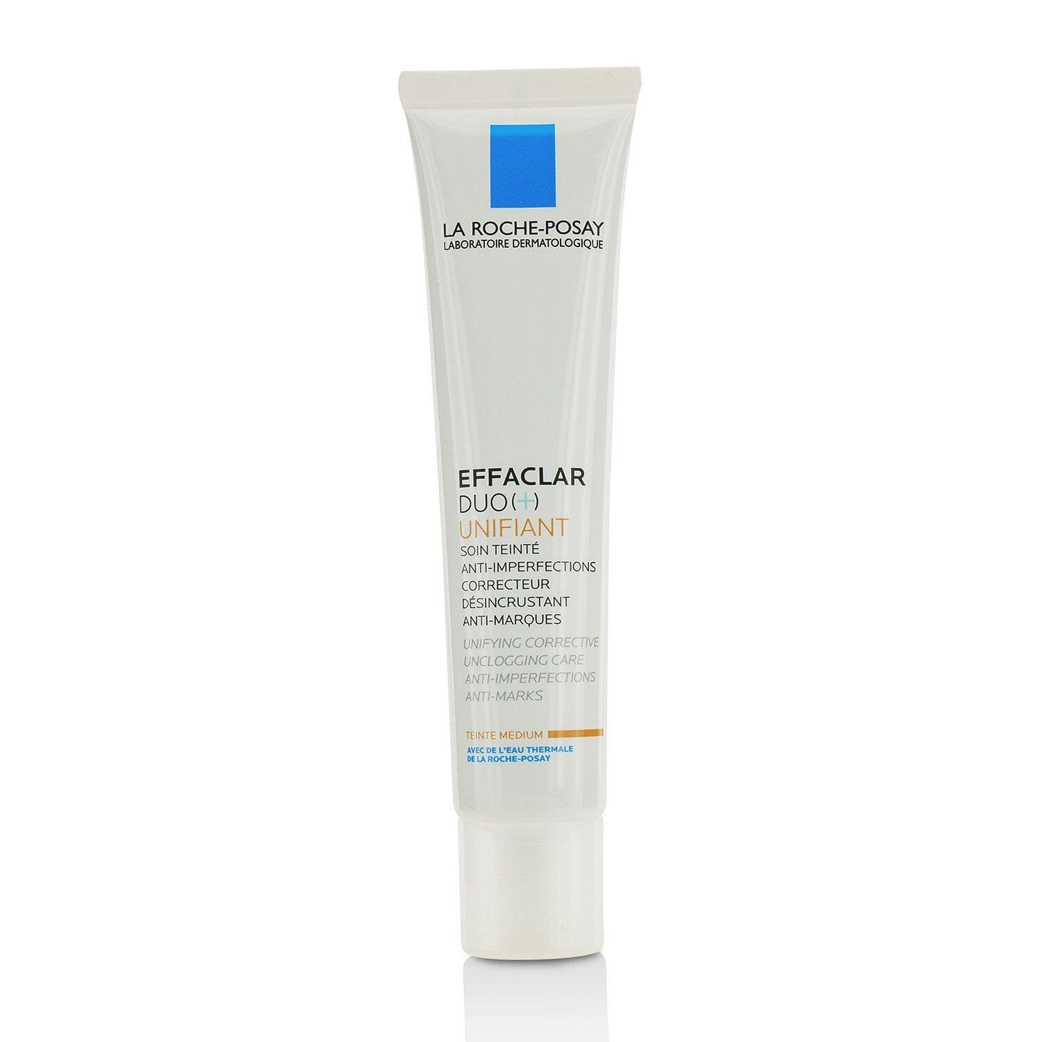 La Roche Posay Effaclar Duo (+) Unifiant Unifying Corrective Unclogging Care Anti-Imperfections Anti-Marks - Medium 40ml/1.35oz 40 ml(ミリリットル)