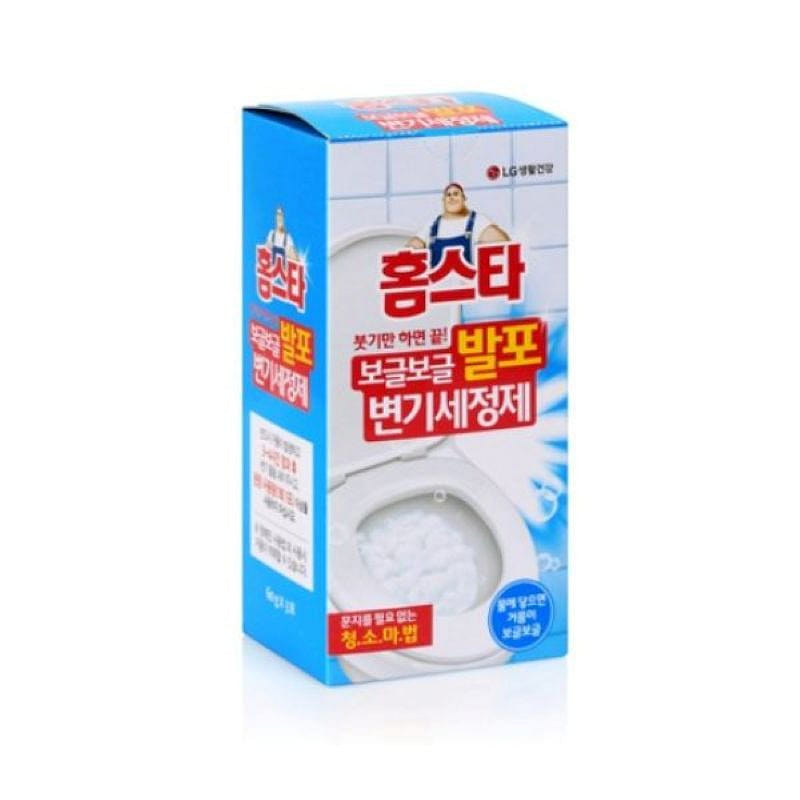 홈스타 보글보글 발포 변기 세정제 (60g x 3개입) 60 그램