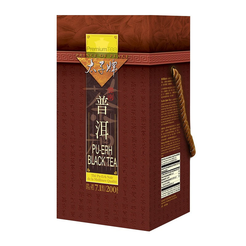 Prince of Peace Pu-erh Tea - Loose Tea Leaves, 200g 1 กล่อง