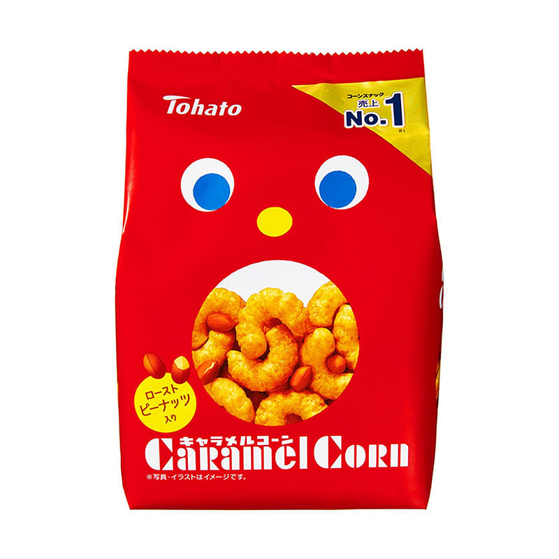 Tohato Caramel Corn 70g 70 그램