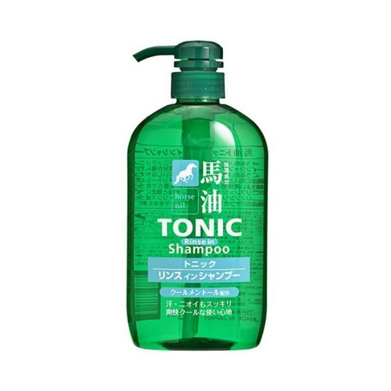 Kumano Oil Horse Oil Tonic Rinse-in Shampoo 600ml 1 each