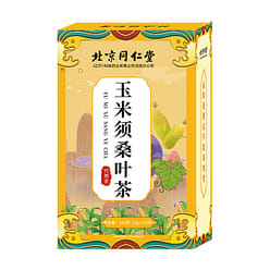 【北京同仁堂正品】玉米须桑叶茶 改善火气 缓解湿气150g/盒 150 克