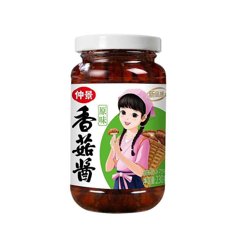 Zhongjing Original Shiitake Mushroom Sauce 230g 1 bottle
