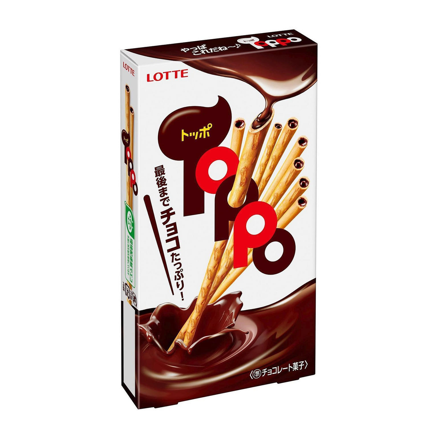 Chocolate TOPPO Pretzel Cookies Cream LOTTE 72g 1 개