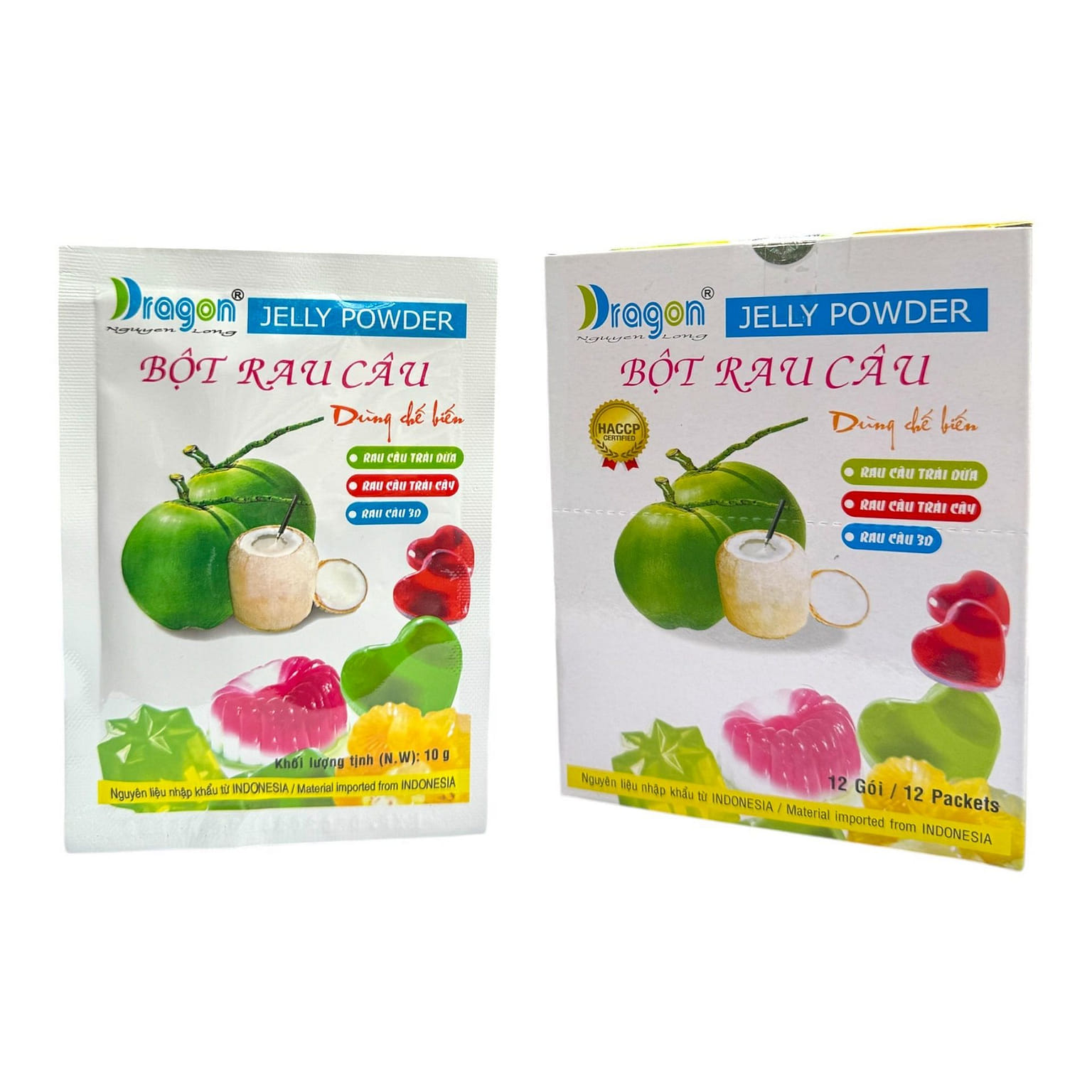 Nguyen Long - Jelly Powder Bot Rau Cau BOX SET 10 g*12 pack