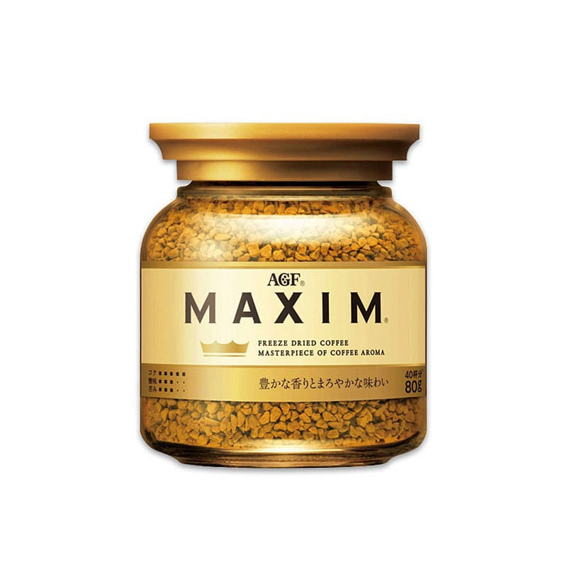 AGF Maxim Gold Bottle Instant Coffee Powder 80g 1 개