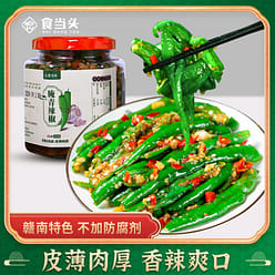 Pickled long green pepper 238g*1 bottle 238 g