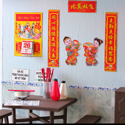 Vintage Vietnamese Noodle Shop DIY Kit 1 box