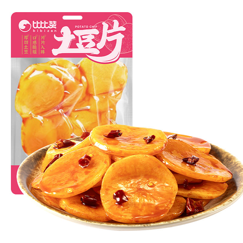Thick cut potato chips spicy 100g * 5 bags 500 그램