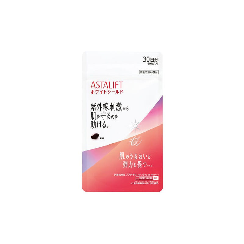 ASTALIFT 艾诗缇||润肤防晒虾青素美容丸||30日量 60粒 1 份