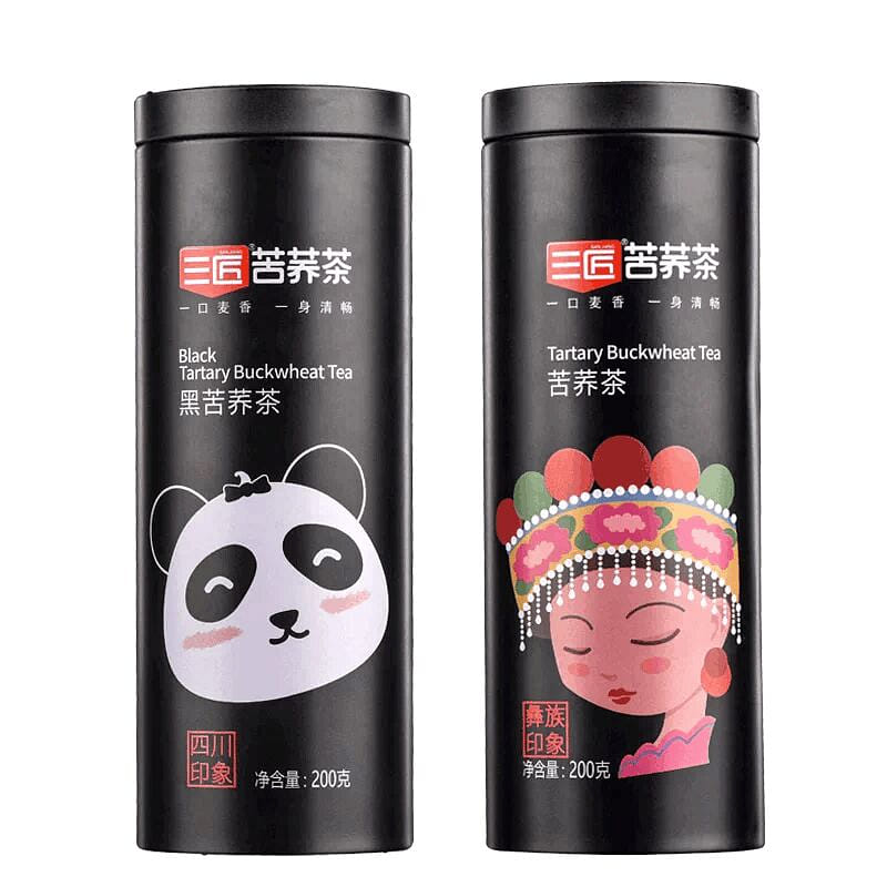 San Jiang Tartary Buckwheat Tea Tin 200g*2 400 g