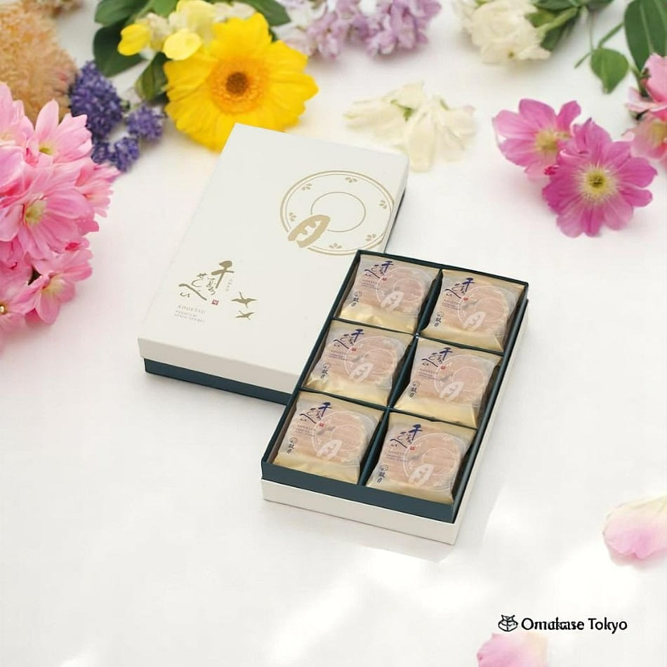 Kogetsu Premium Senju Senbei 18pcs 180 그램