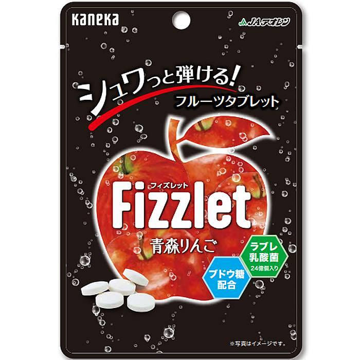 Kaneka Fizzlet Aomori Apple Candy 24g 1 개