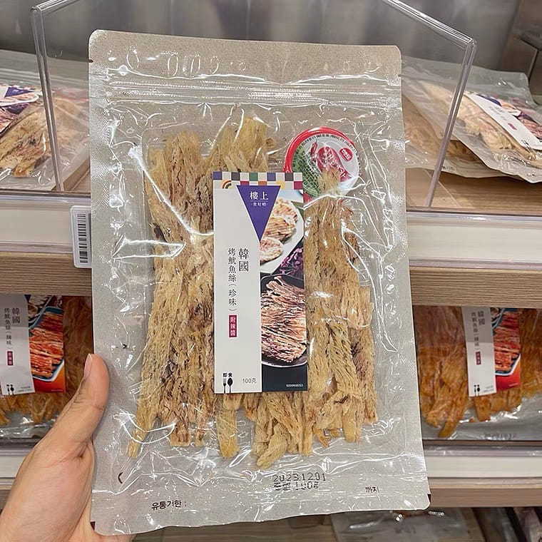 HKJEBN Korean Soft Roasted Squid Strip with Spicy Sauce 100 g