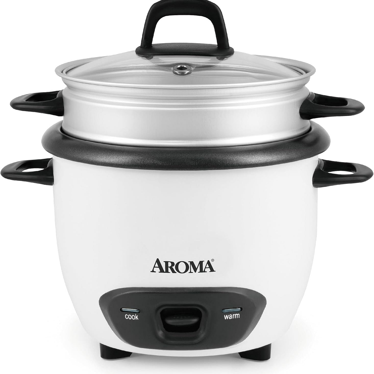 Housewares 6-Cup (Cooked) (3-Cup Uncooked) Pot Style Rice Cooker Food Steamer 1 개