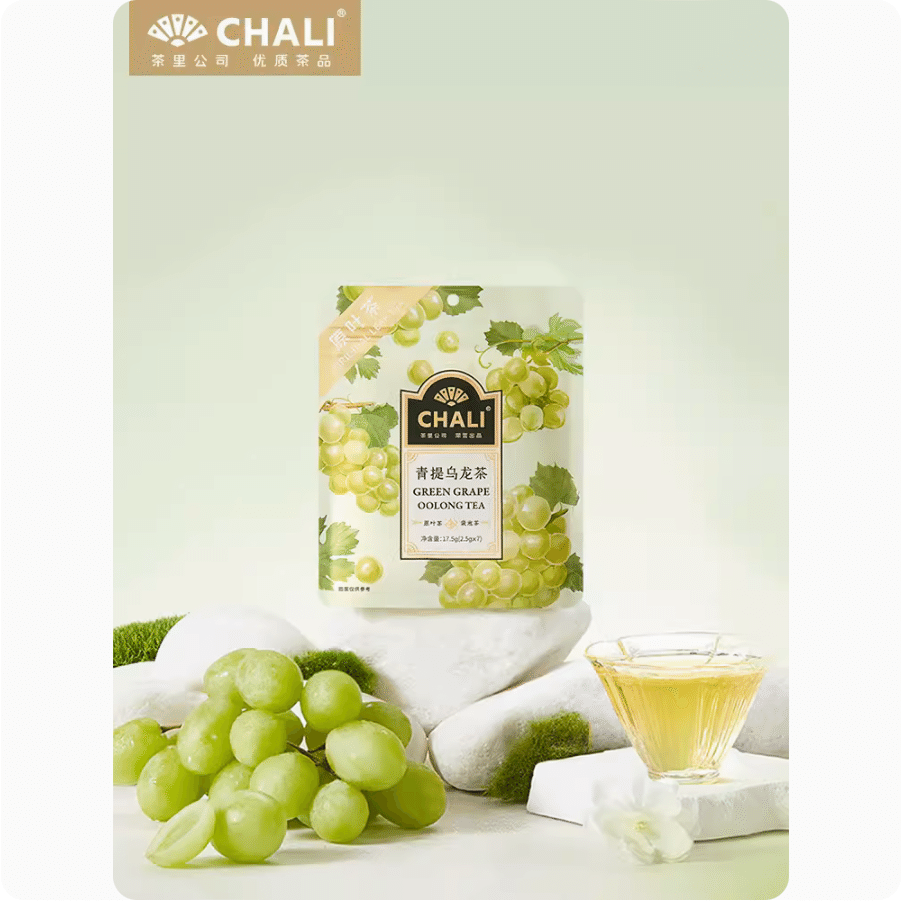 Chali | Grape Oolong Tea Light Package 17.5 그램