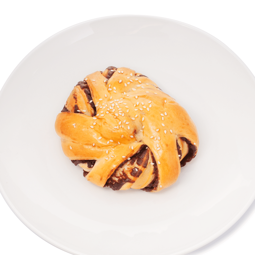 Red Bean Swirl Bun 1 count