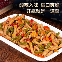 Pickled Long Beans Duck Gizzards, Savory and Spicy 230 g