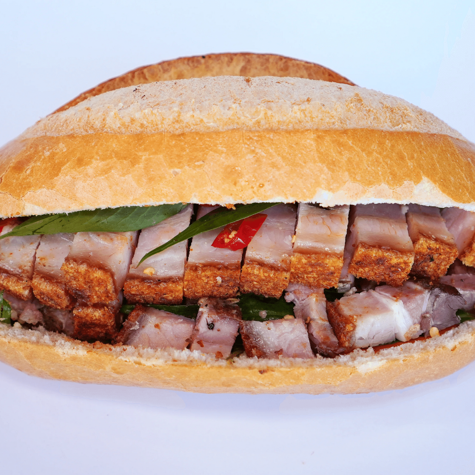 Crispy Pork Belly Banh Mi 1 each