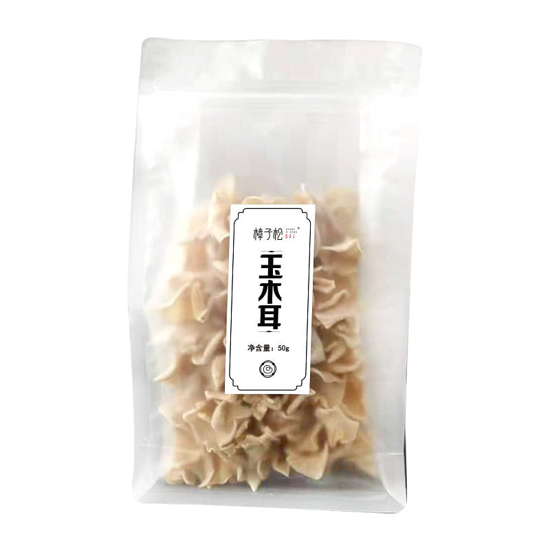 White jade fungus dry goods Northeast Heilongjiang local product 50g 50 กรัม