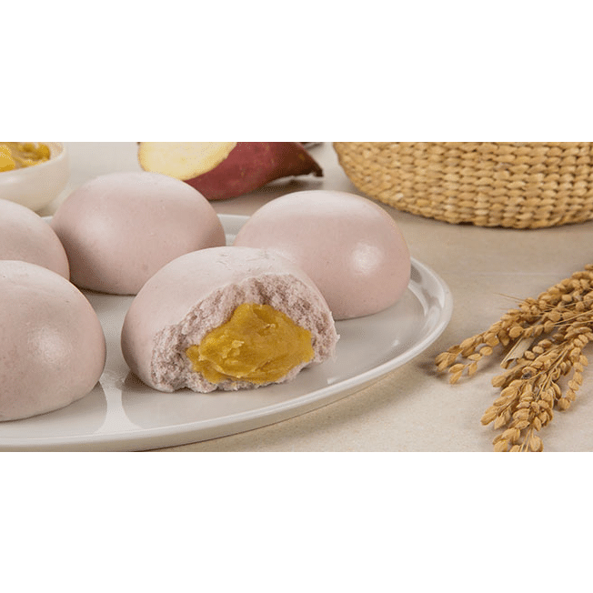 [Milwon] Korean wheat sweet potato steamed bun (1 piece) 1.1 ปอนด์