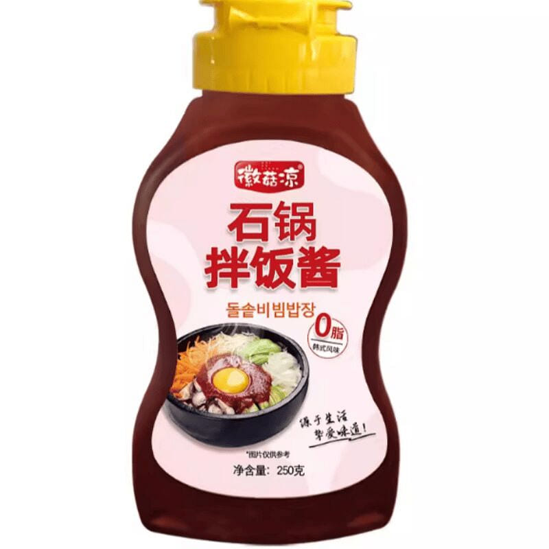 Bibimbap, 250g*1 bottle of noodle sauce. 250 g