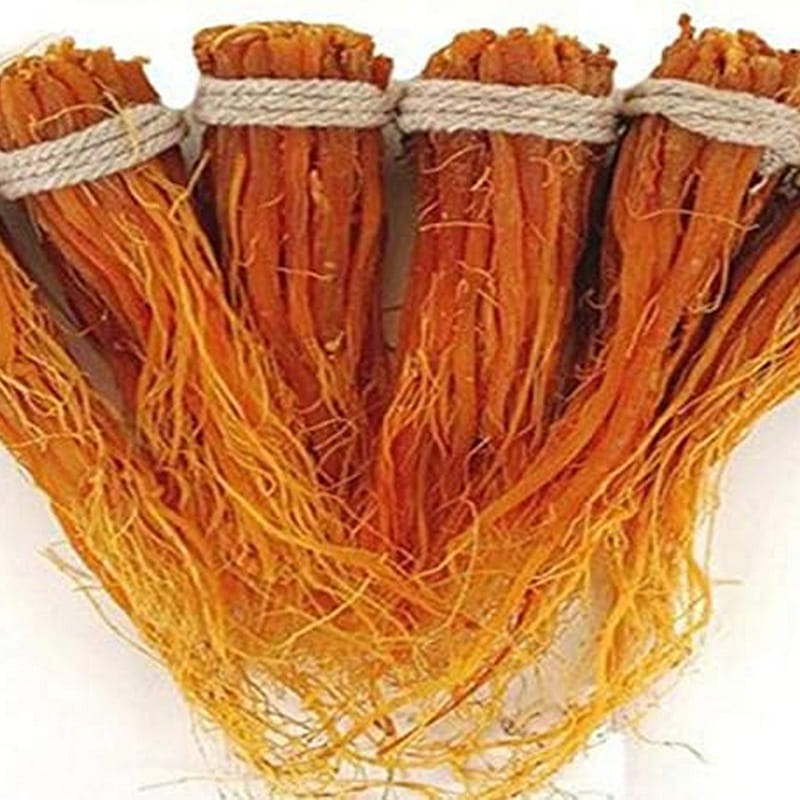Red Korean Ginseng Roots- Whole Root Pieces 1 each