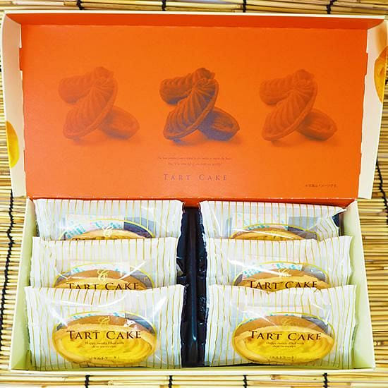 Kihouan Sweet Potato Custard Tart Cakes 6 Pcs 1 box