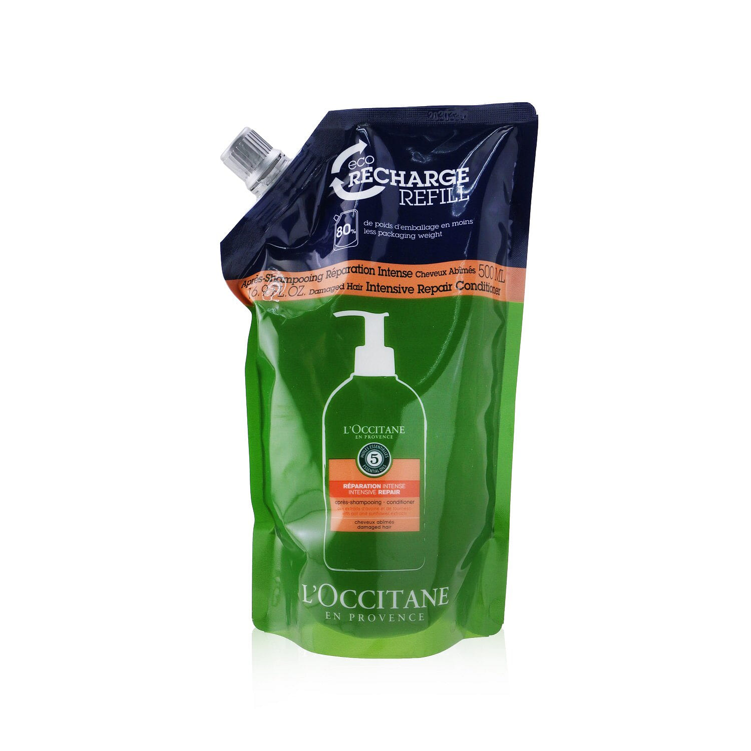 L'Occitane Aromachologie Intensive Repair Conditioner - Damaged Hair (Eco-Refill) 500ml/16.9oz 500 มิลลิลิตร