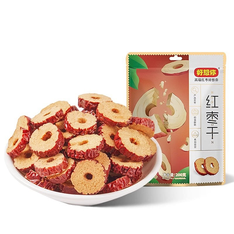 Dried jujubes Dried jujubes in water and tea 200g/bag 200 グラム