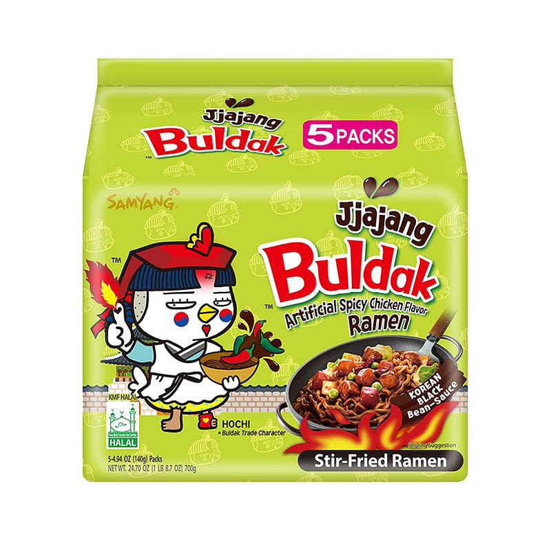 Samyang Buldak Spicy Jjajang Flavor Ramen (5 Pack) - Jjajang 1 份