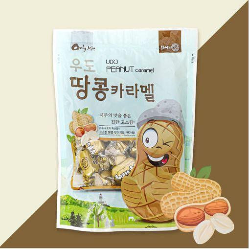 JEJU-U do Peanut caramel goods from Jeju Island (200g) 200 g