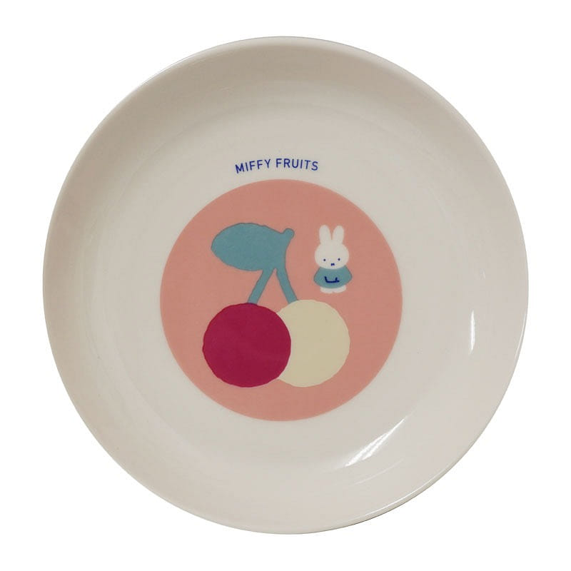 Miffy Fruit Series Ceramic Dinner Plate 1 each