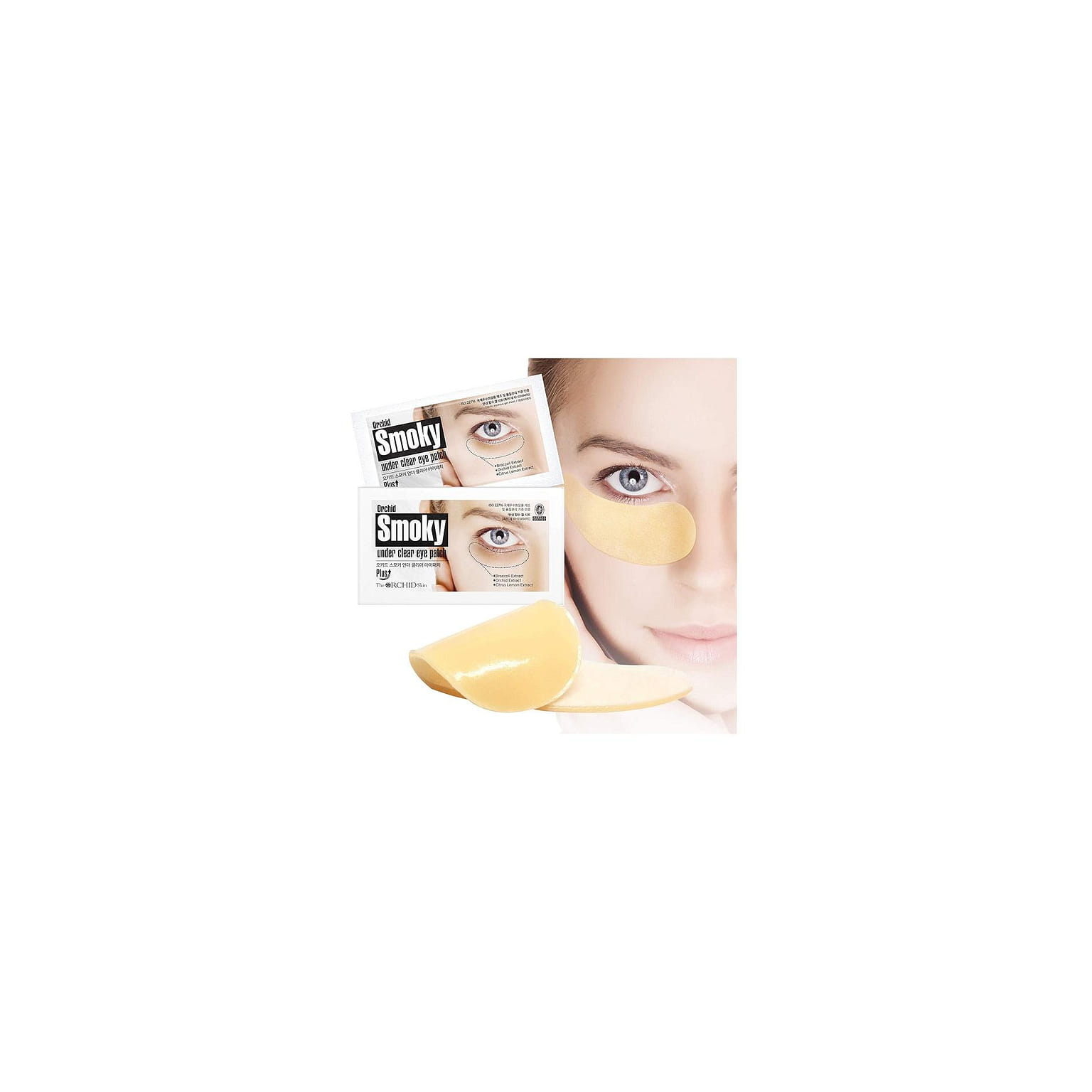 THE ORCHID SKIN Smoky Under Youth Eye Patch 10P 1 each