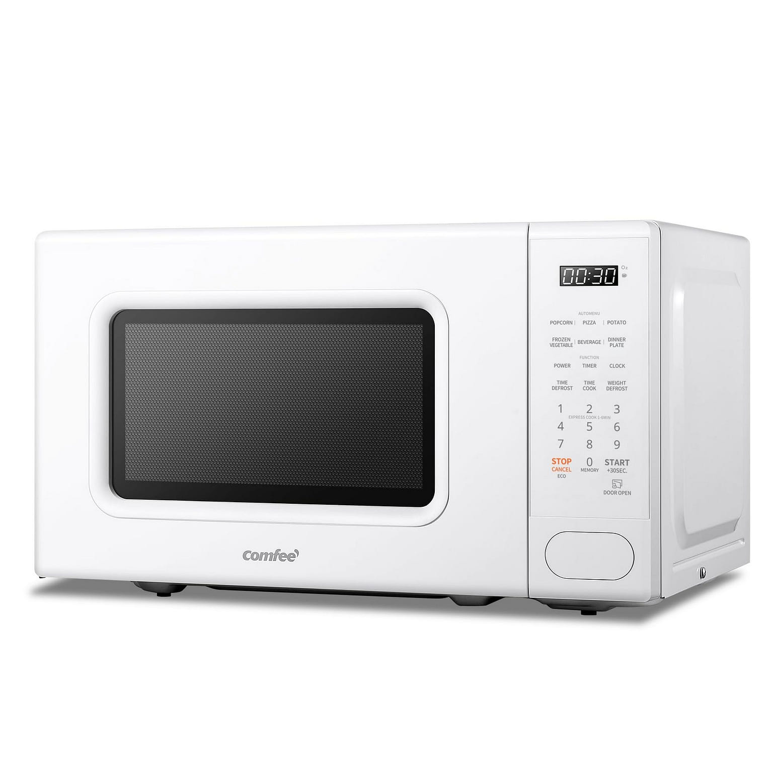 700W Retro Microwave with 11 power levels 1 each