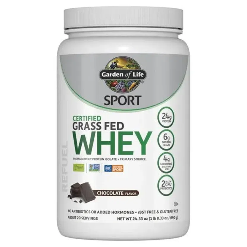 SPORT Certified Grass Fed Whey Powder(Chocolate) 23.28 オンス