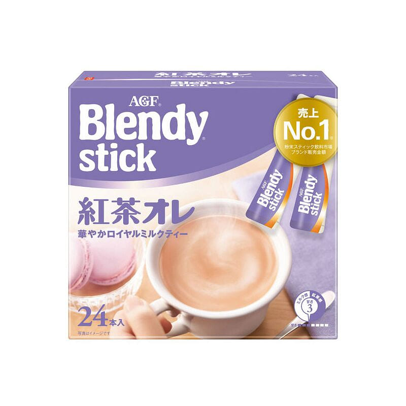 AGF Blendy Stick Assam Tea 24 Sticks 1 개