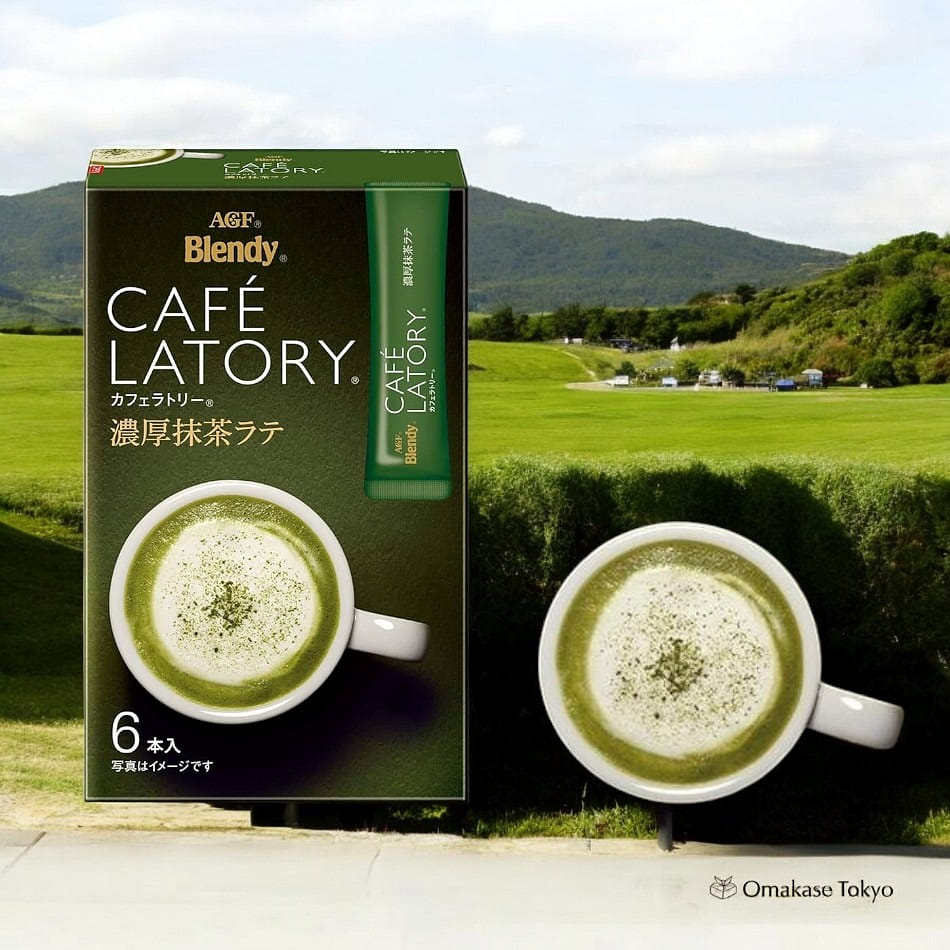 AGF Blendy Cafe Matcha Latte (Pack of 3 Boxes) 274 그램
