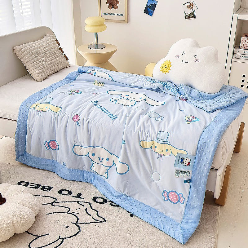Sanrio Cartoon Summer Air Conditioning Quilt-cinnamonroll 150*200cm 1 Pice 1 ส่วน