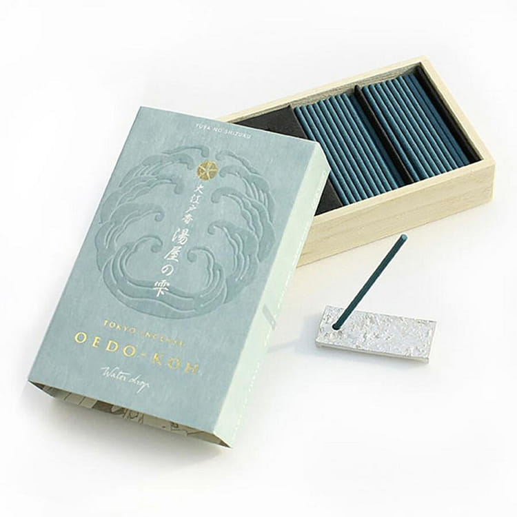 日本香堂大江户香线香汤屋之雫60支- Weee!