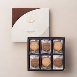 GODIVA  法式薄饼夹心饼干礼盒  18片装 1 盒