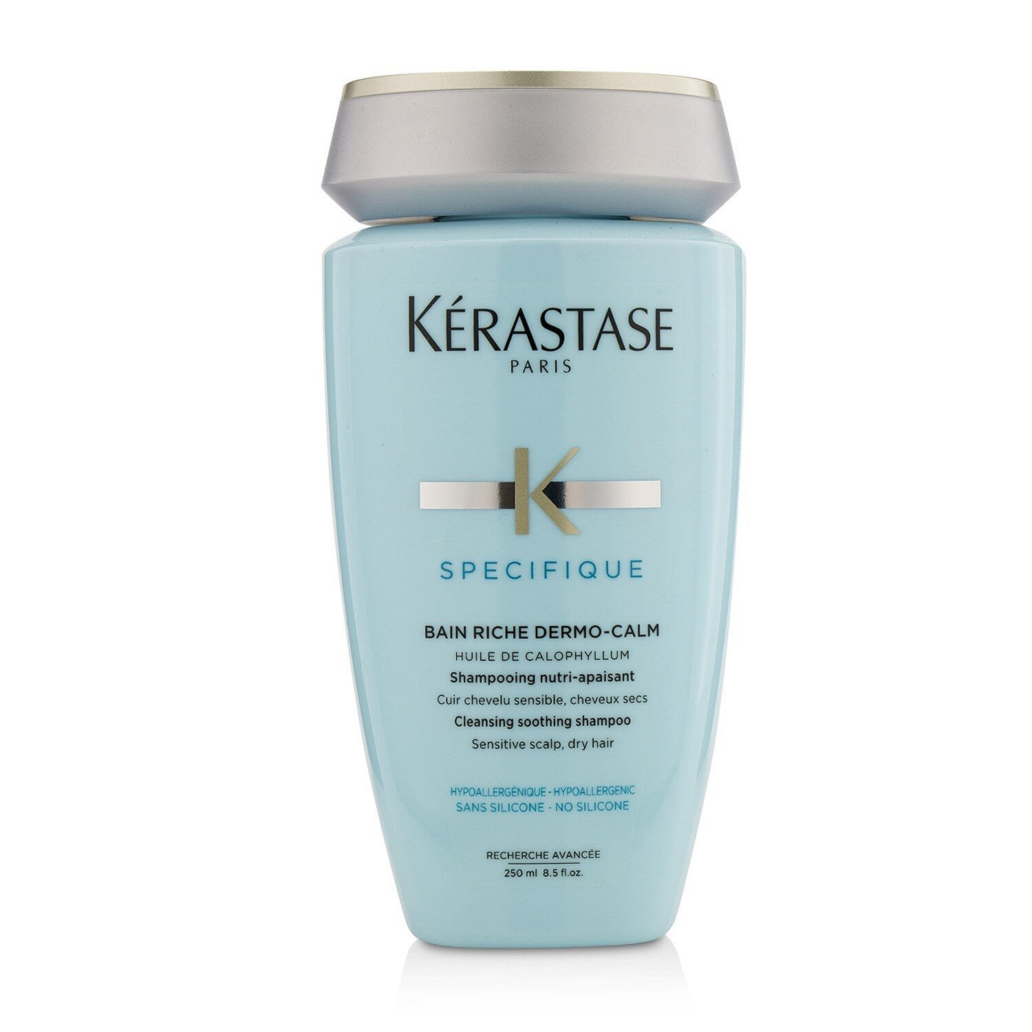 Kerastase Specifique Bain Riche Dermo-Calm Cleansing Soothing Shampoo (Sensitive Scalp, Dry Hair) E1922800 250 밀리리터