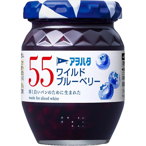 Aohata 55 Wild Blueberry Jam 150g 1 bottle