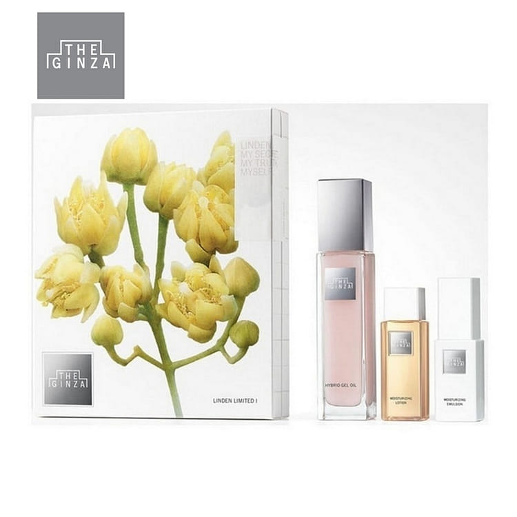 Shiseido THE GINZA Hybrid Gel Oil Limited Set - Weee!