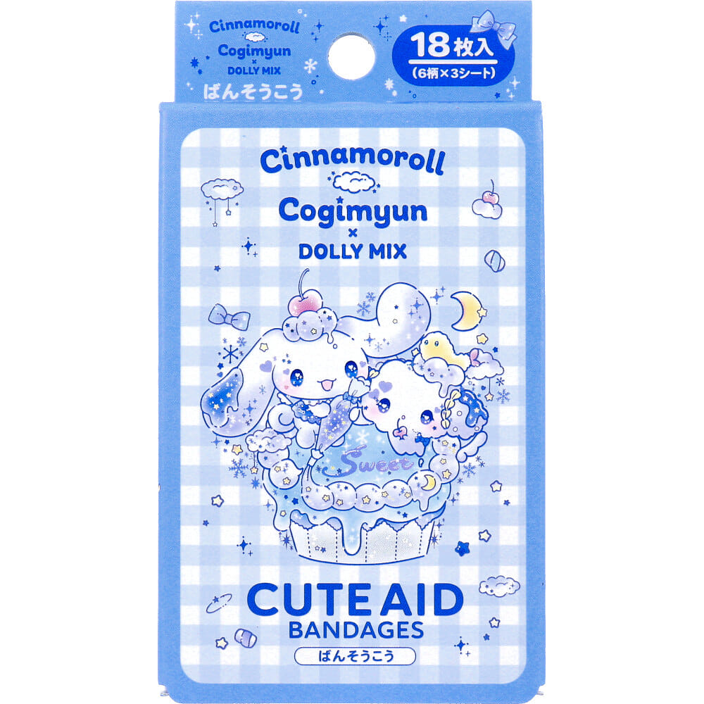 Santan Cogimyun x DOLLY MIX Cute Aid Bandages 18 개입