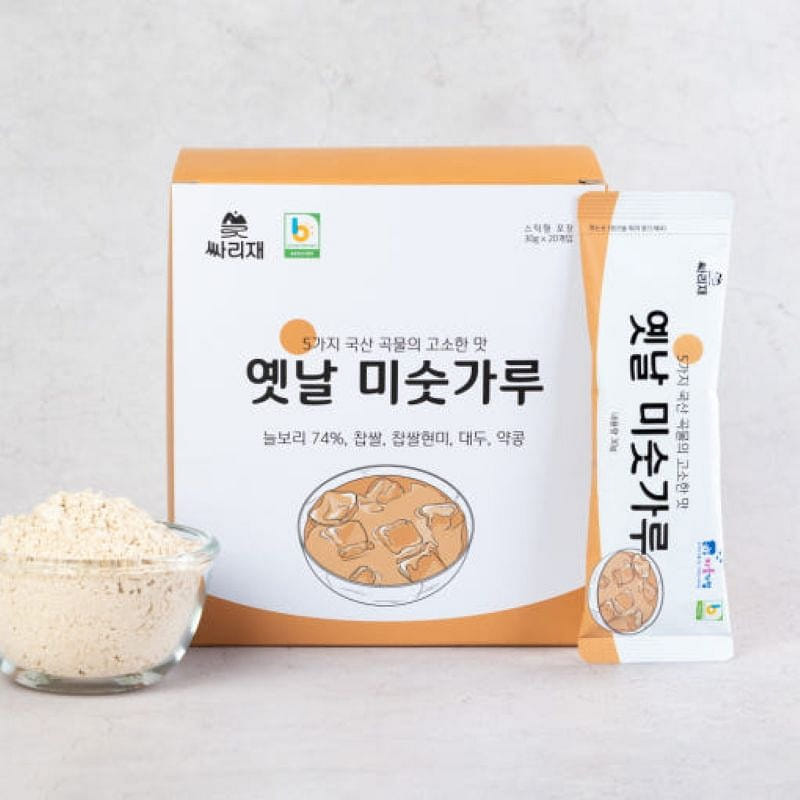 싸리재 국산 옛날 미숫가루 (30g x 20개입) 30 그램