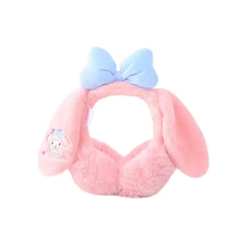 Sanrio Children's Plush Folding Earmuffs For Winter Warmth -My Melody 1 ส่วน